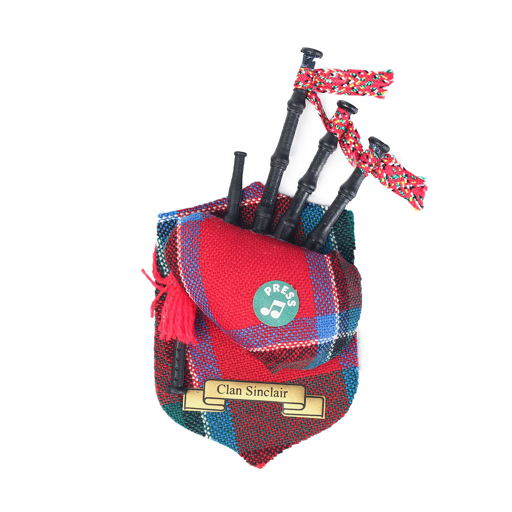 Clan Musical Bagpipe Magnet Sinclair