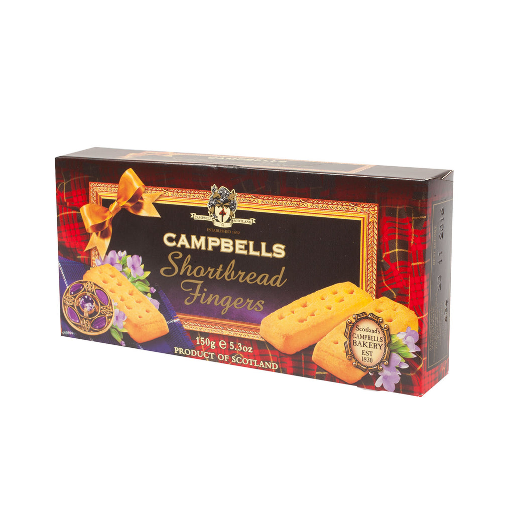 Campbells Shortbread Fingers - 150G Box | The Scotland Shop