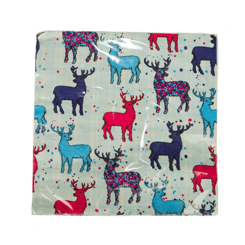 Si H/Stag Papre Napkins