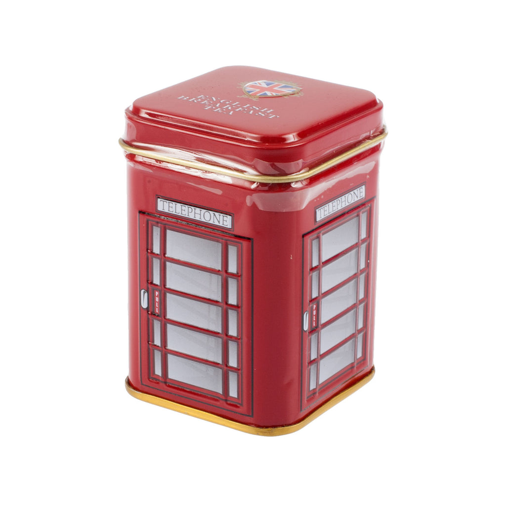 English Breakfast Tea - Phone Box Mini Tin