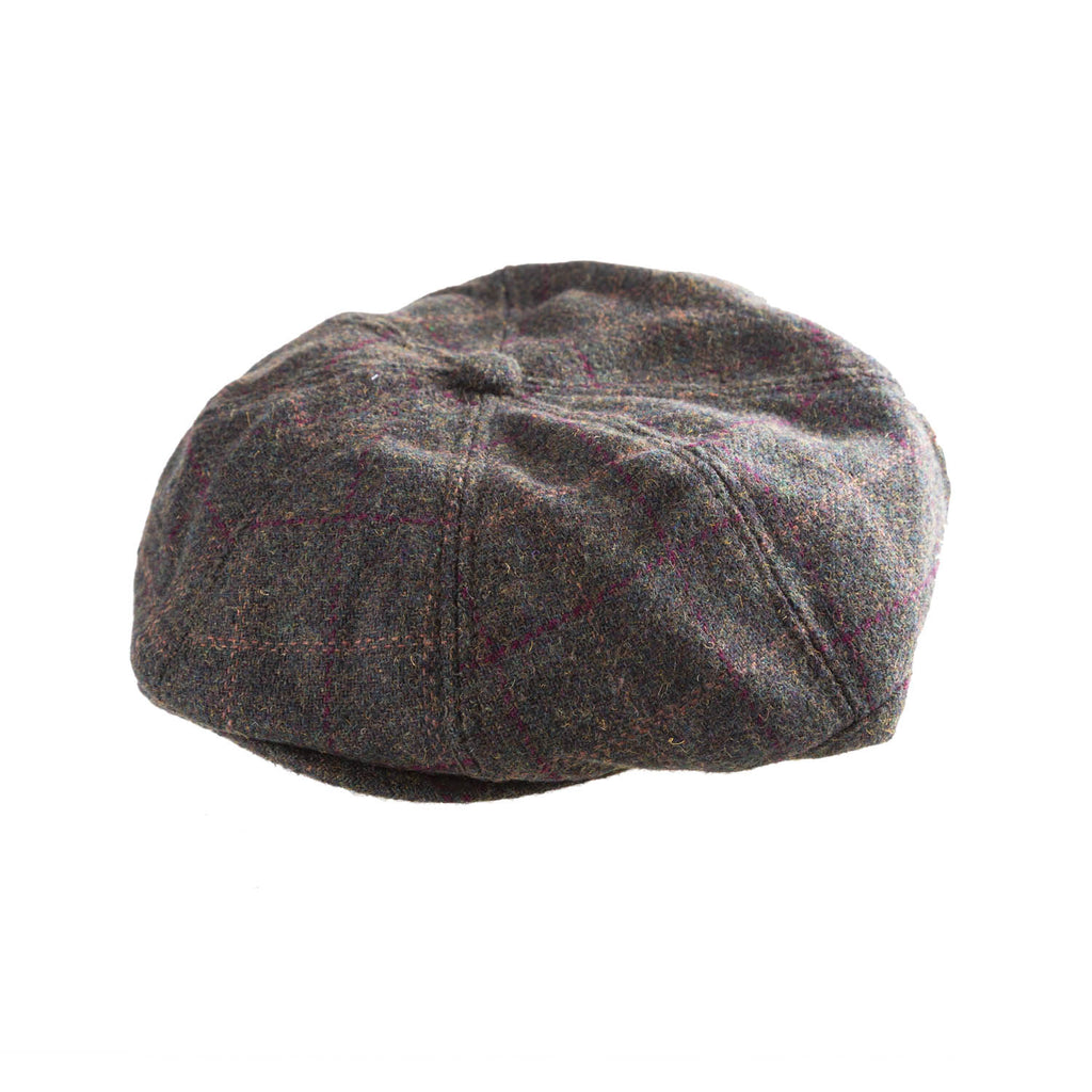 Men's Heritage Traditions Tweed Peaky B  Green