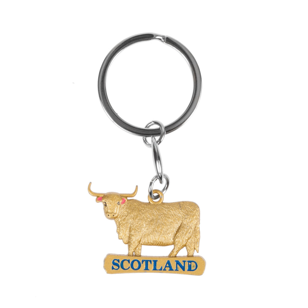 Highland Cow Keyring