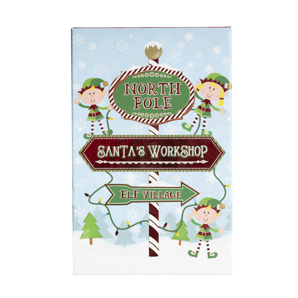Individual Elf Sign Oblong Box