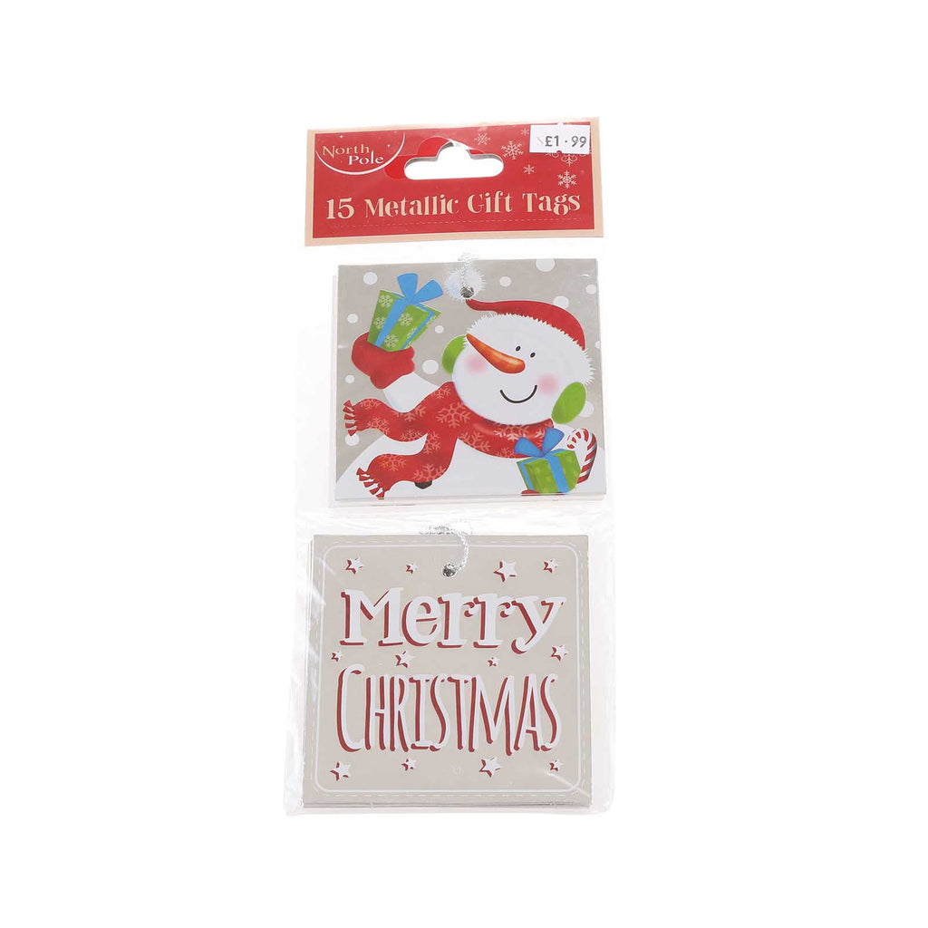 15 Metallic Character Tags