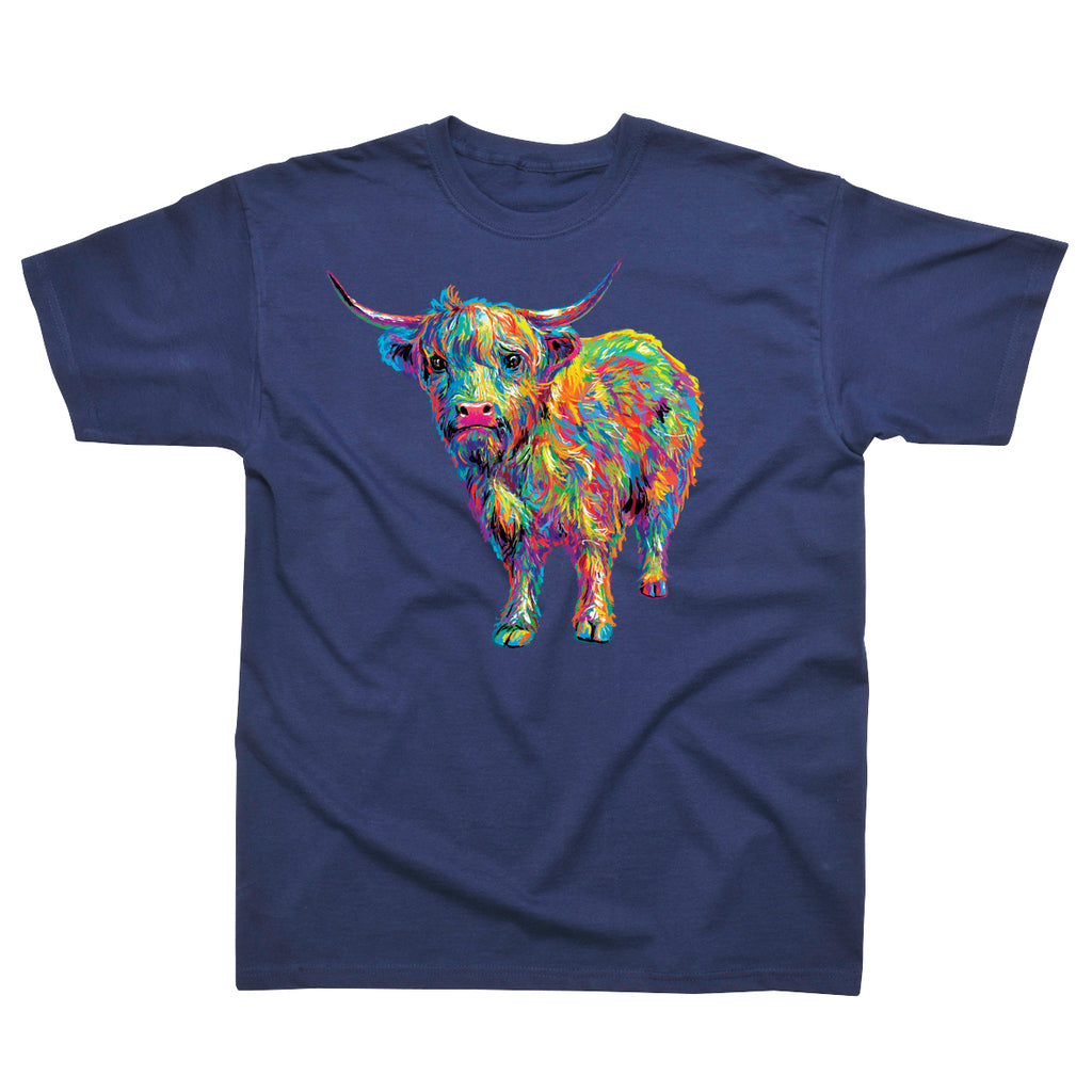 Highland Cow Sublimation T/S