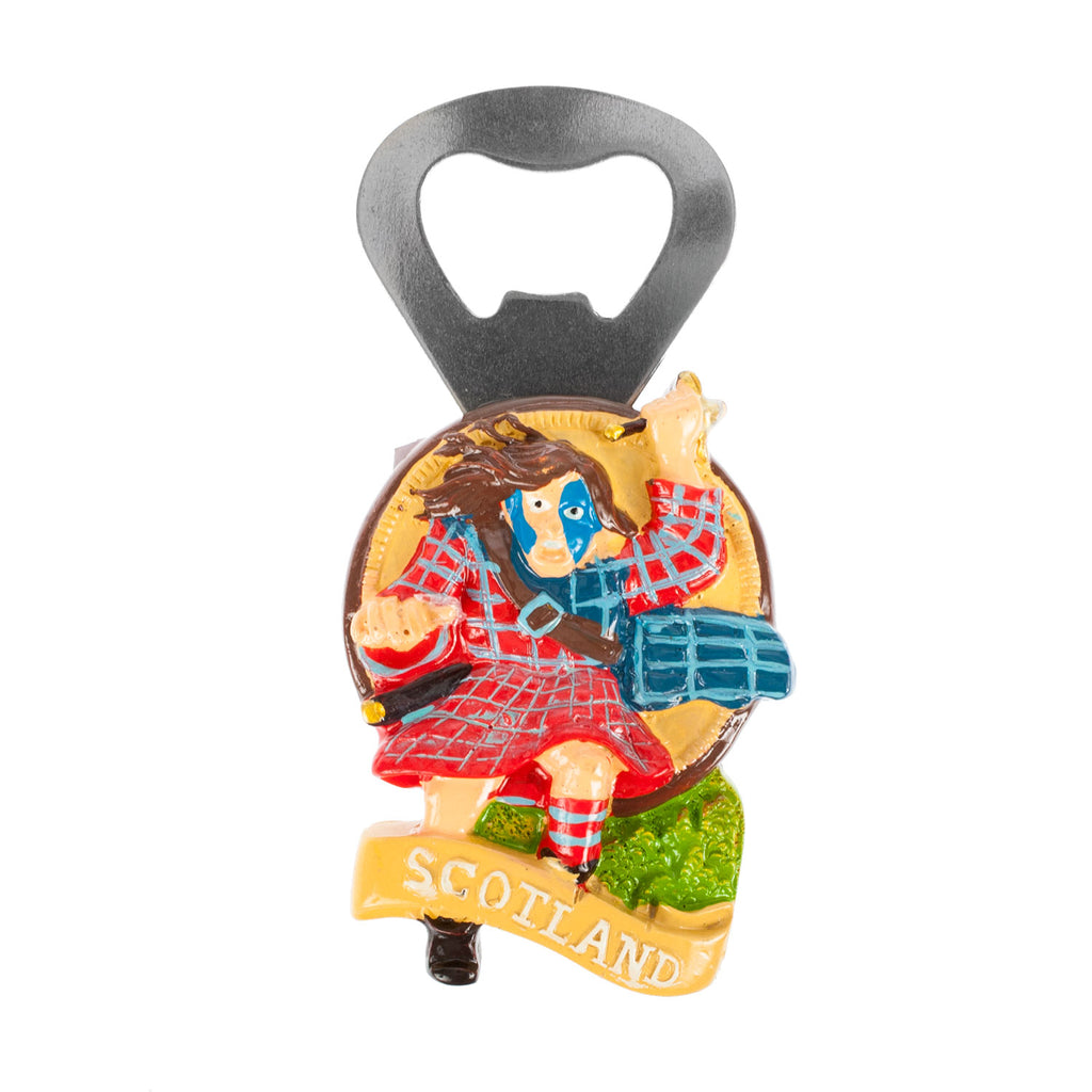 William Wallace Bottle Opener Magnet