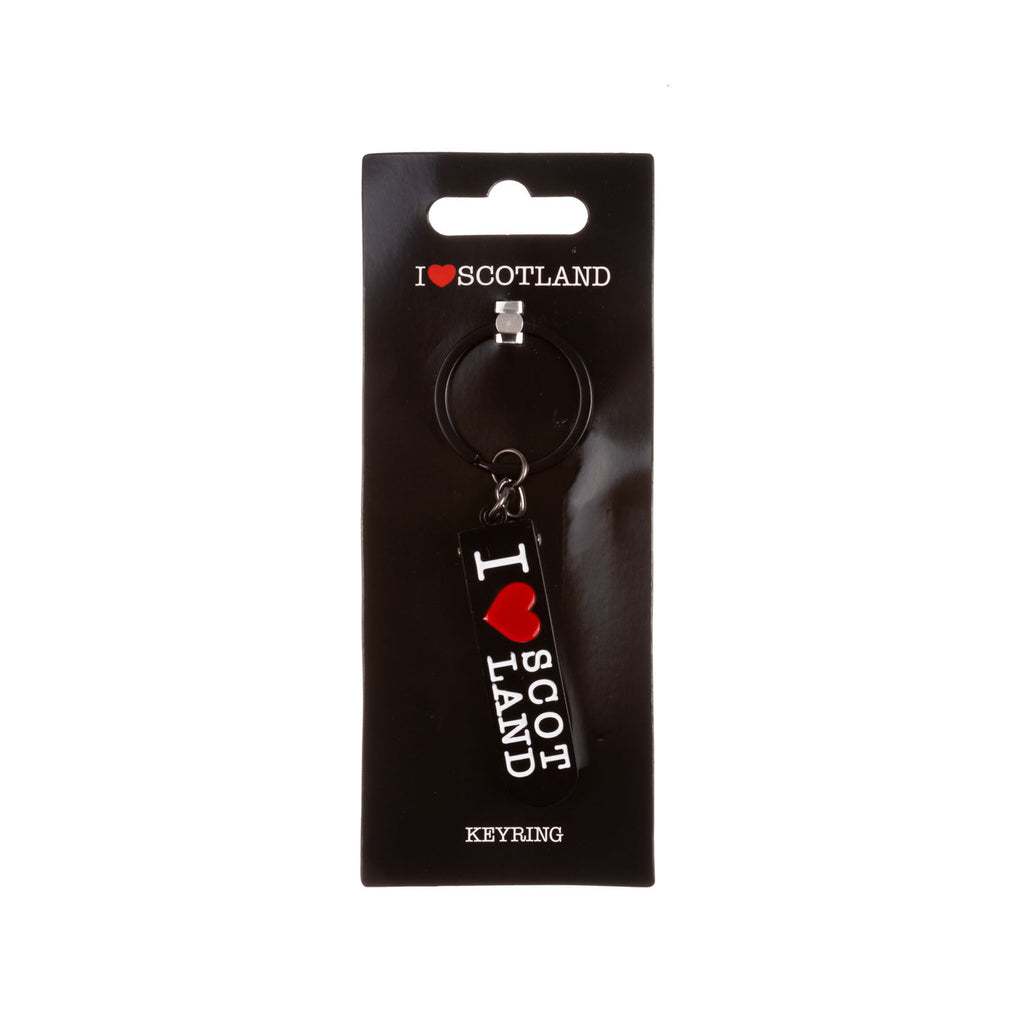 Nail Clipper Keyring - I Love Scotland