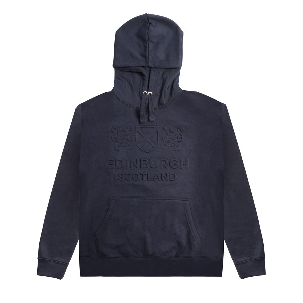 Embosed Hoodie Lion/Flag/Lion Edin/Scot