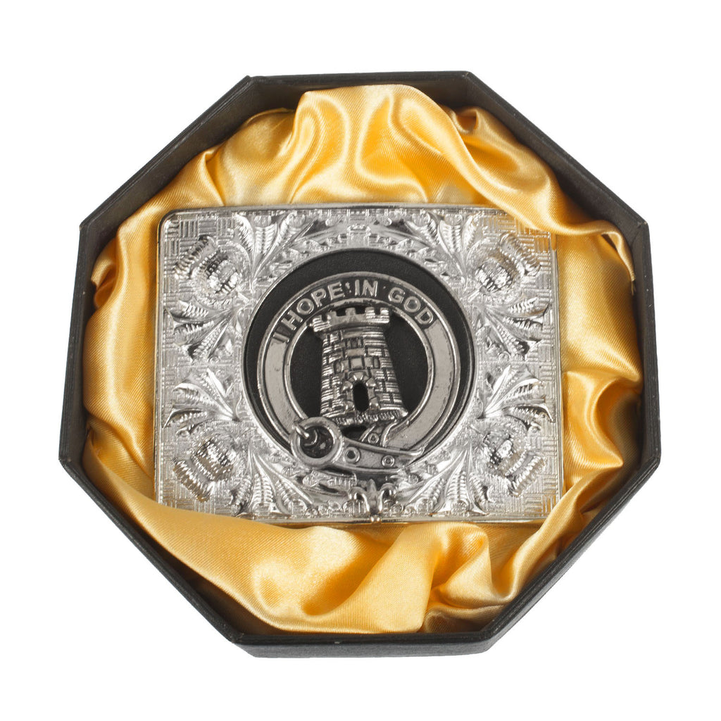 Clan Belt Buckle Macnaughton