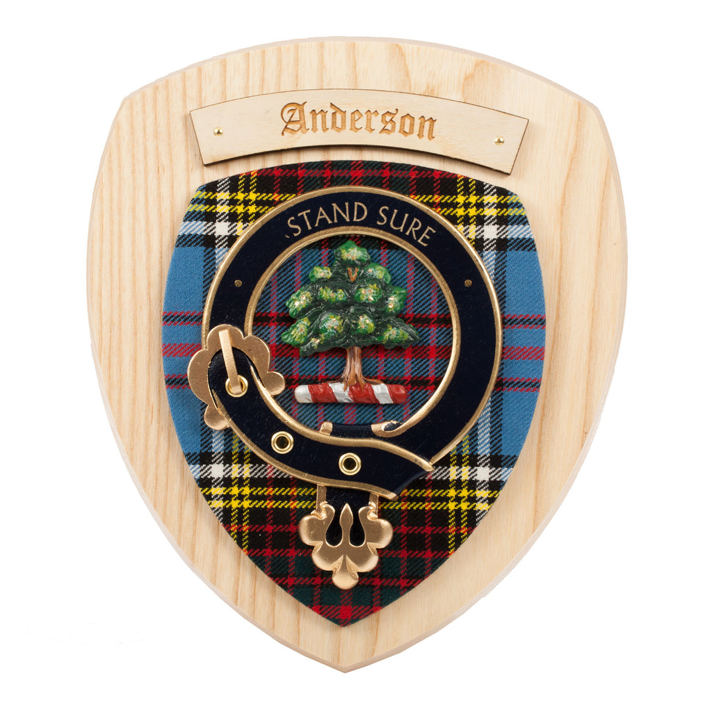 Clan Wall Plaque Anderson