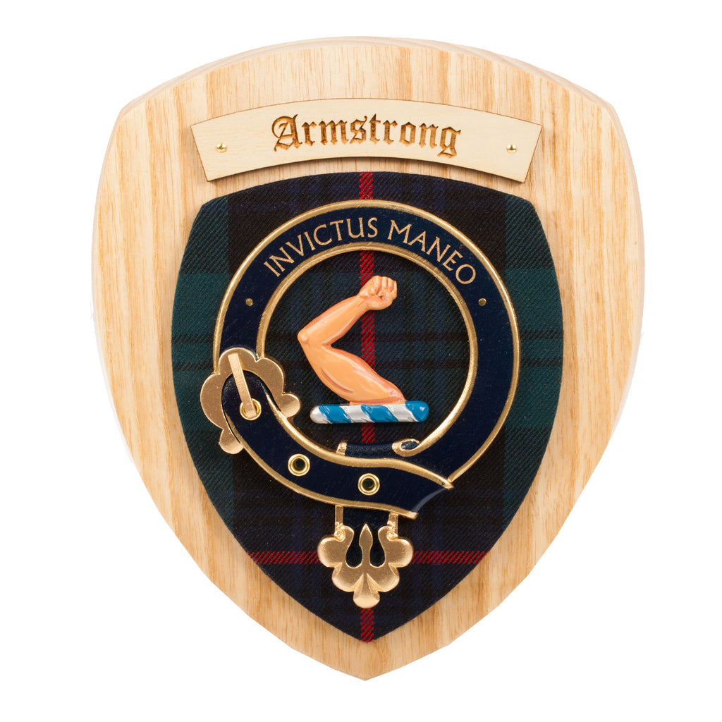 Clan Wall Plaque Armstrong