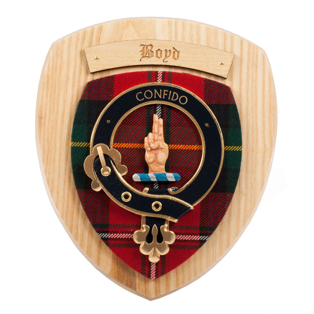 Clan Wall Plaque Boyd