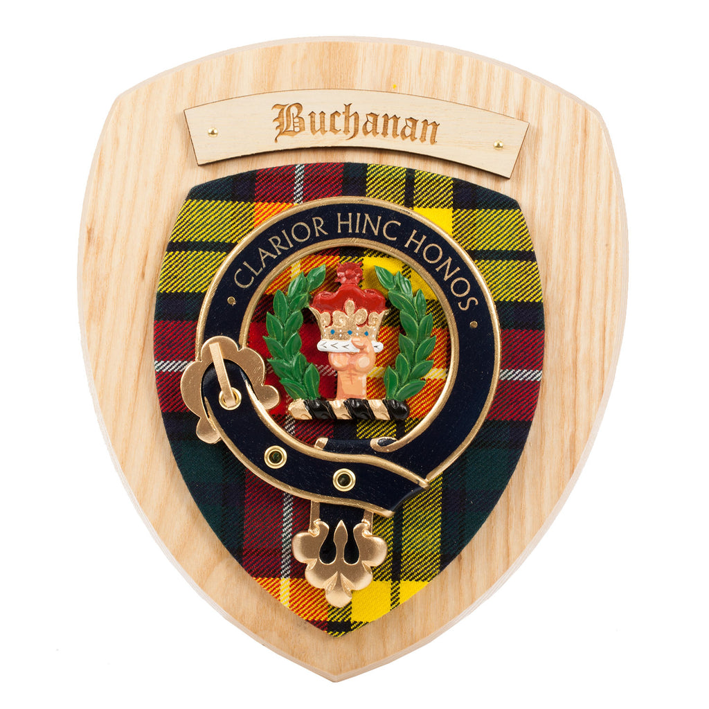 Clan Wall Plaque Buchanan Modern