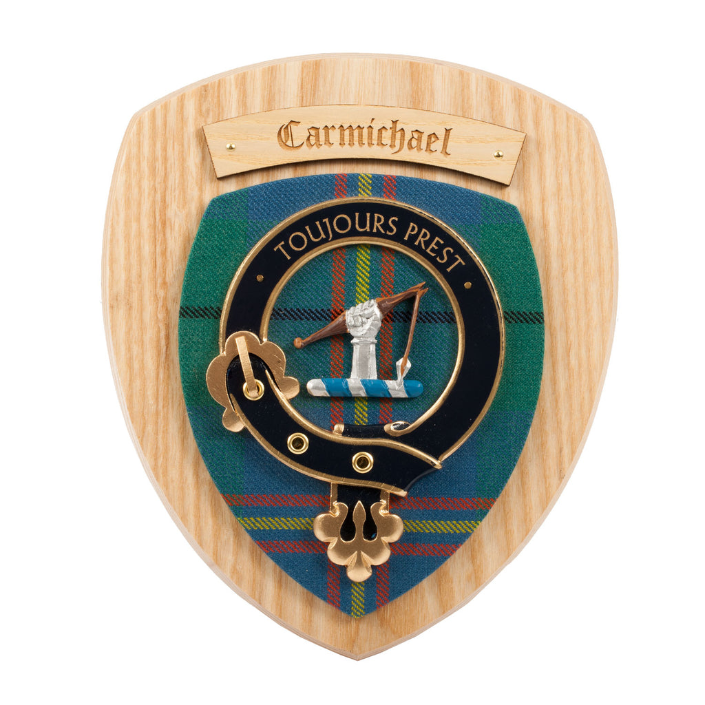 Clan Wall Plaque Carmichael