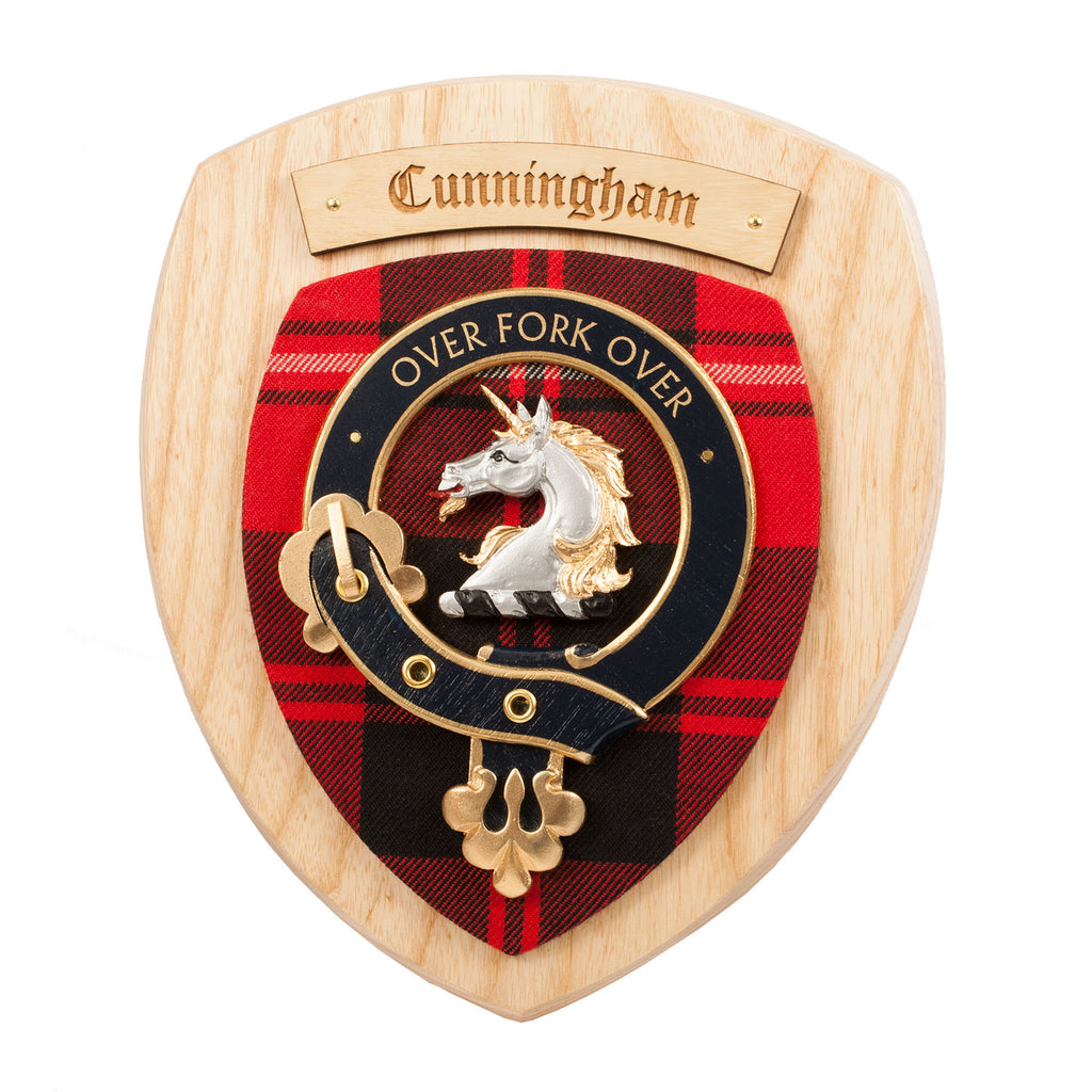 Clan Wall Plaque Cunningham