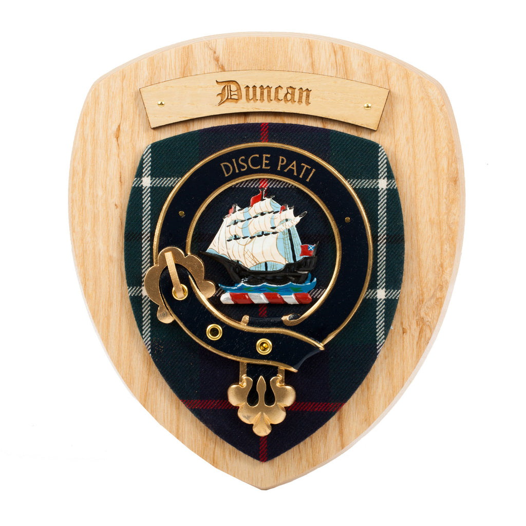 Clan Wall Plaque Duncan