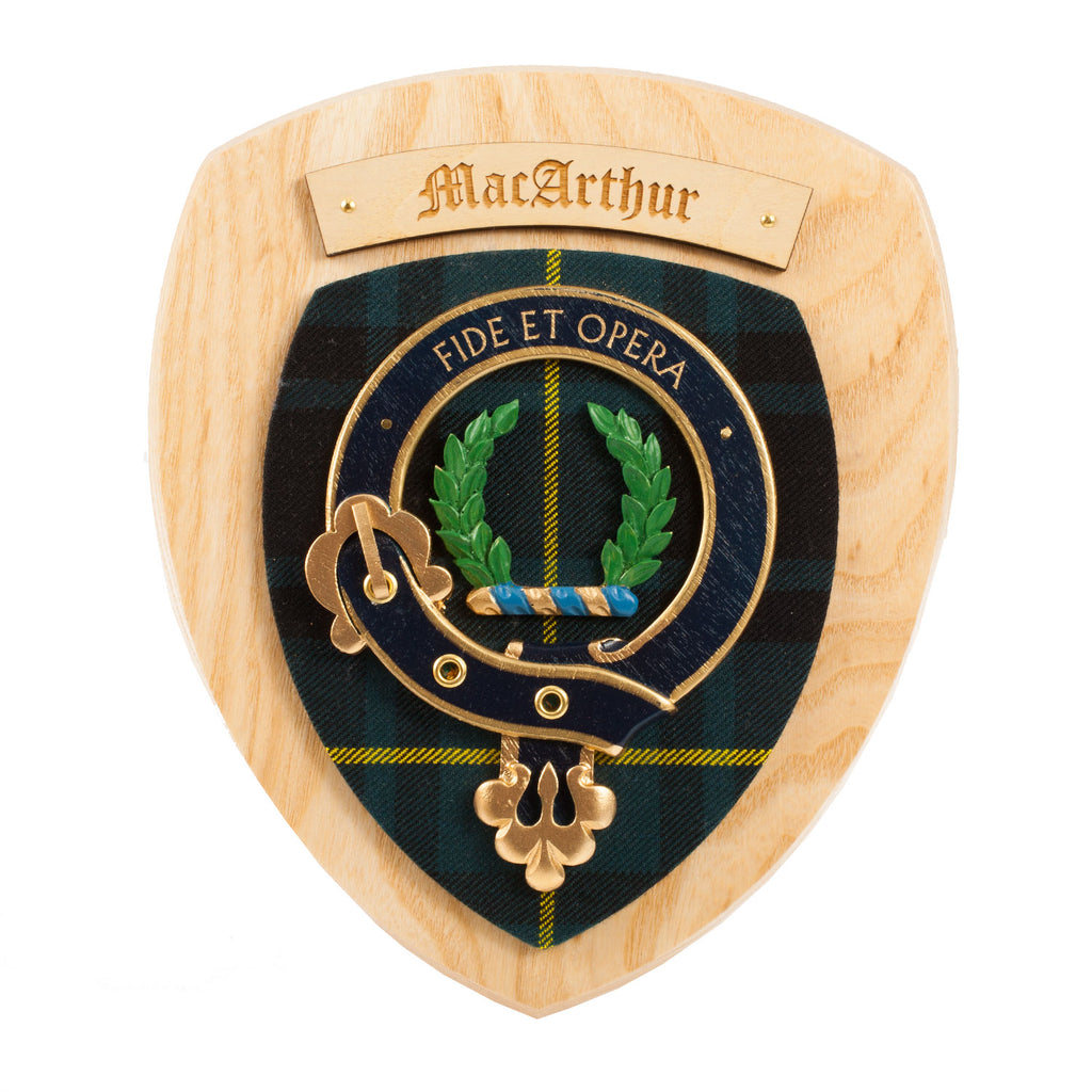 Clan Wall Plaque Macarthur