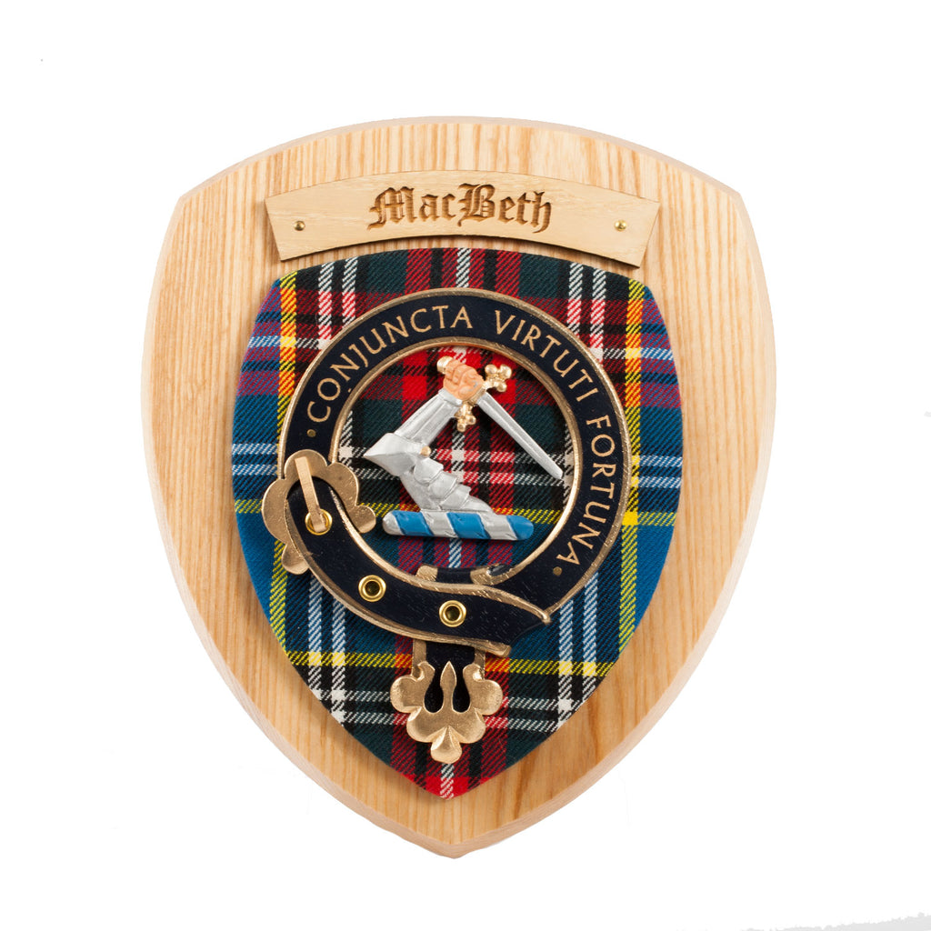 Clan Wall Plaque Macbeth