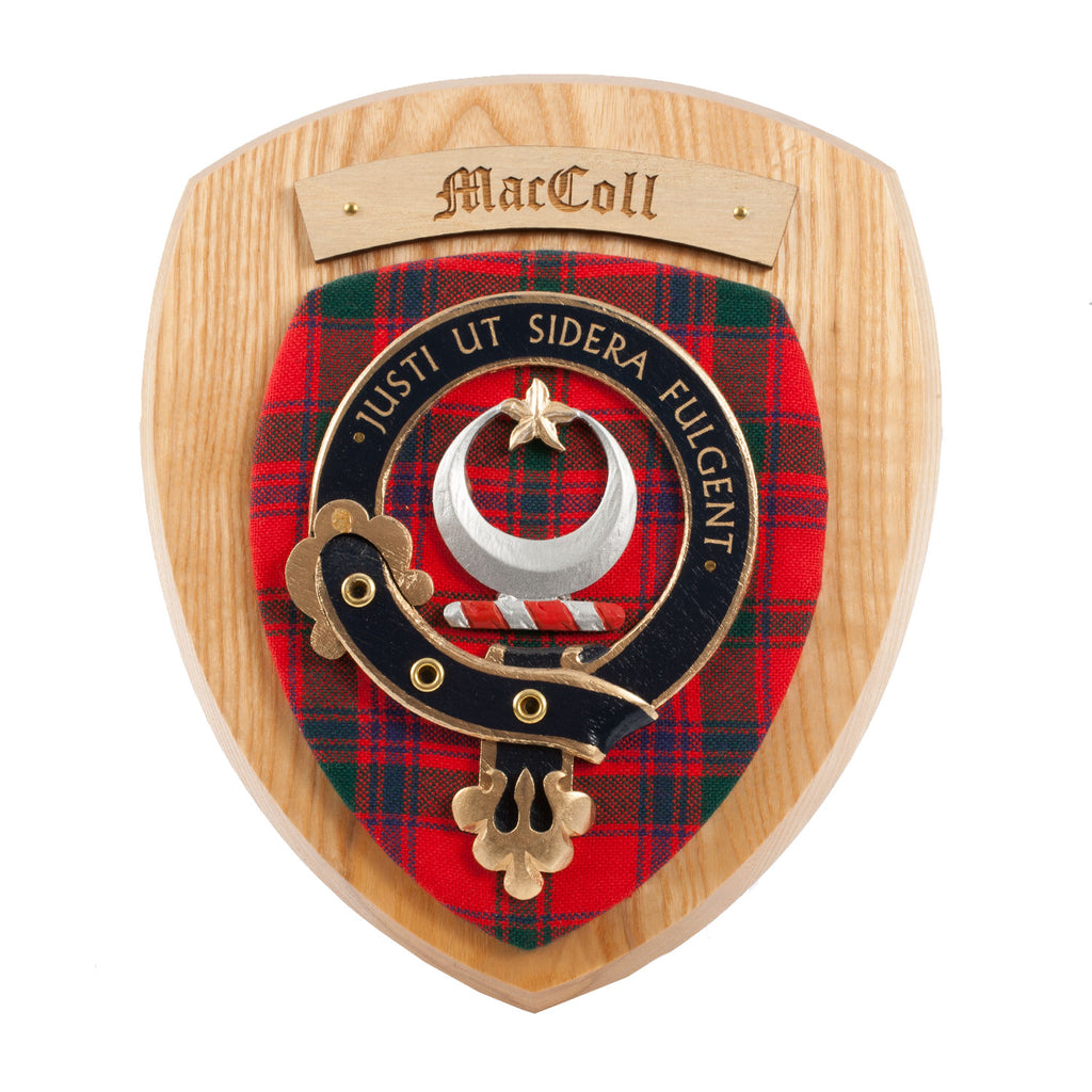 Clan Wall Plaque Maccoll