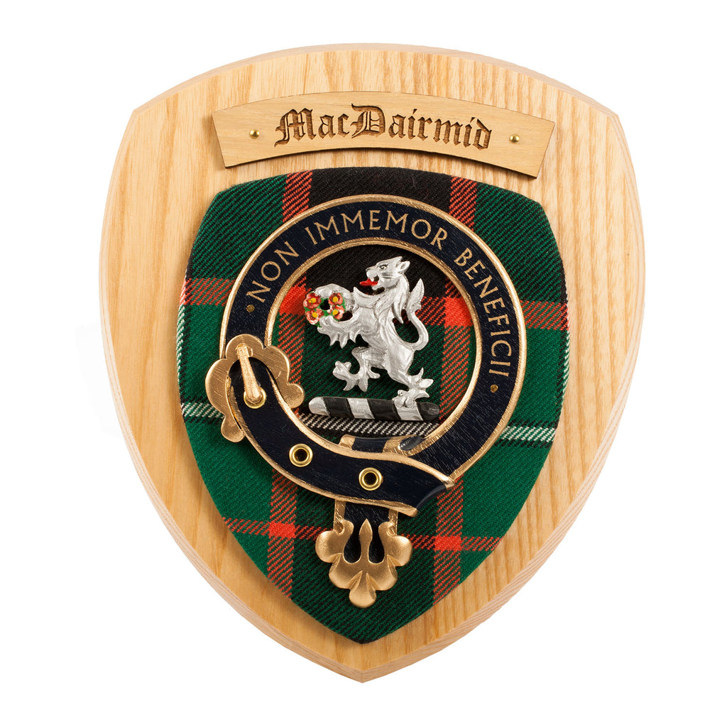 Clan Wall Plaque Macdairmid
