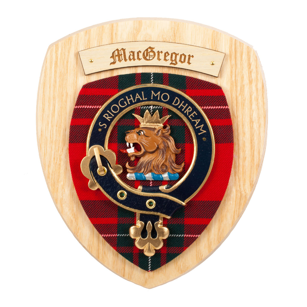 Clan Wall Plaque Macgregor