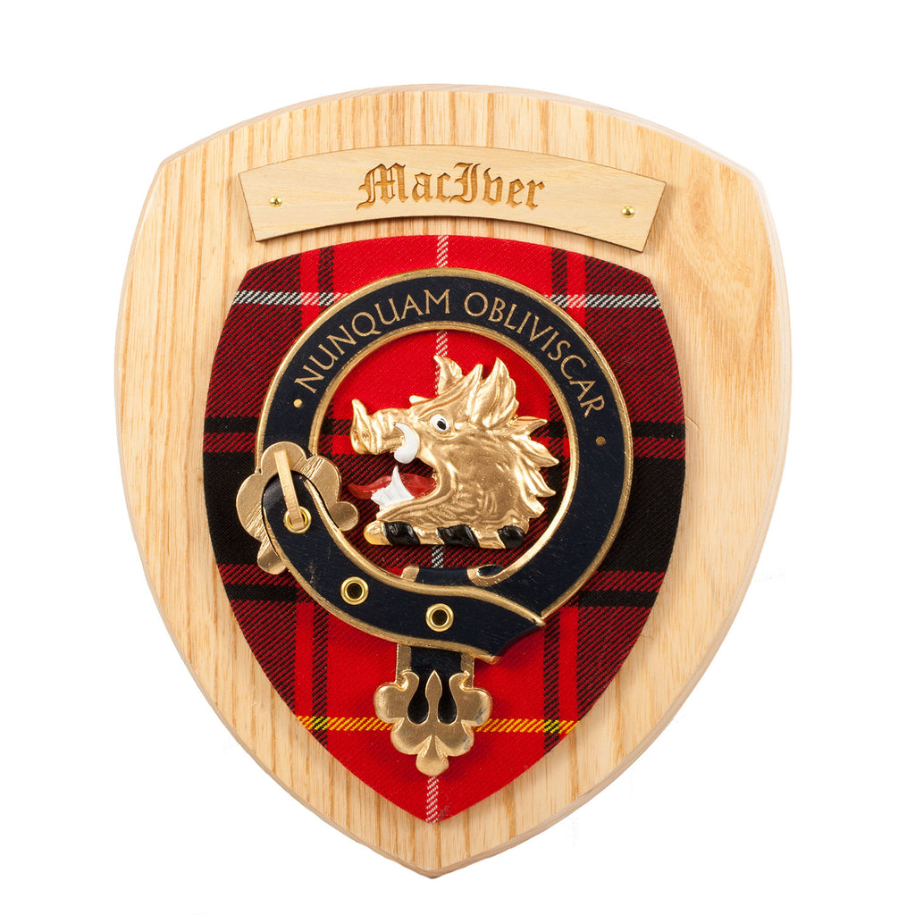 Clan Wall Plaque Maciver