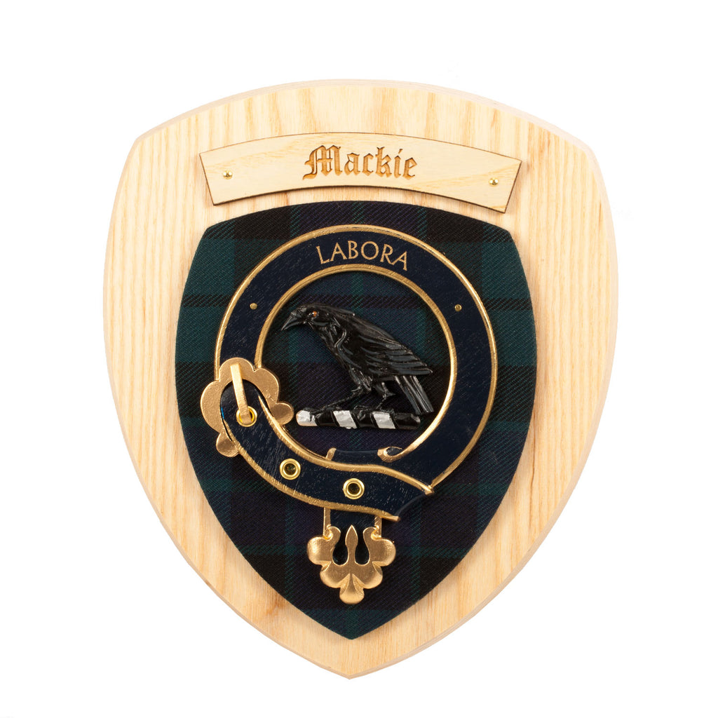 Clan Wall Plaque Mackie