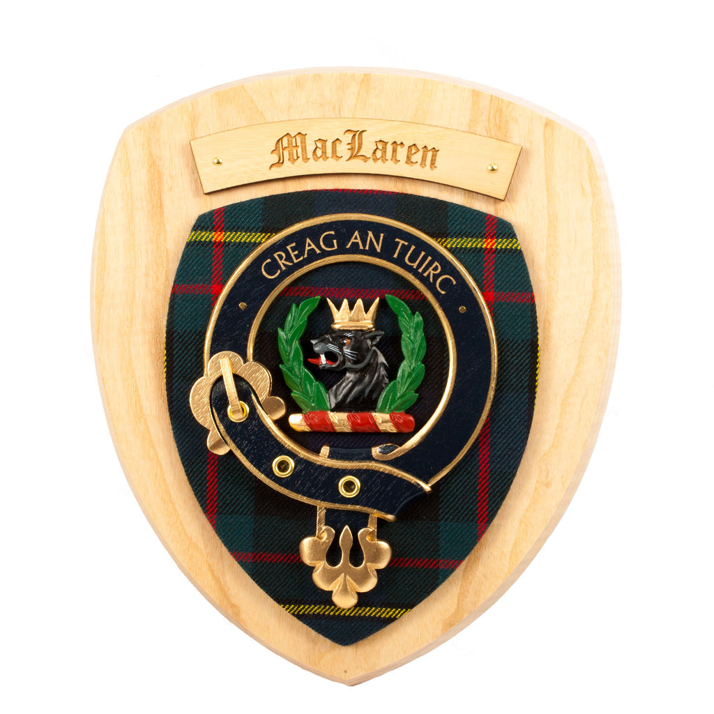 Clan Wall Plaque Maclaren