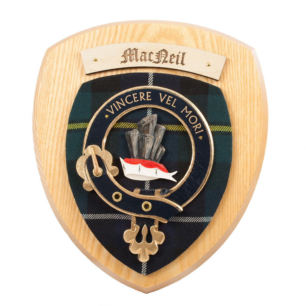 Clan Wall Plaque Macneil