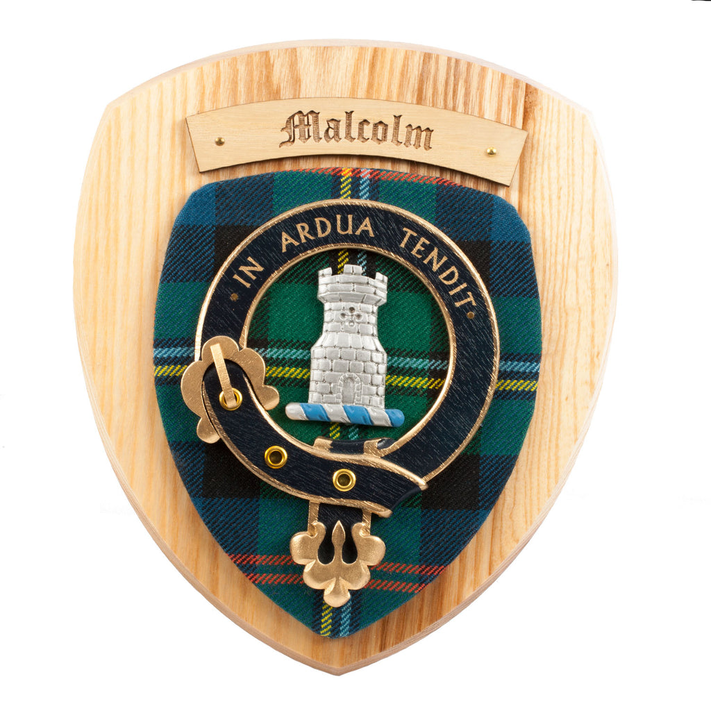 Clan Wall Plaque Malcolm