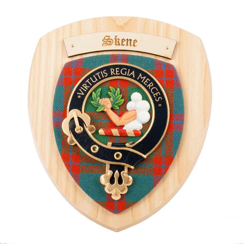 Clan Wall Plaque Skene