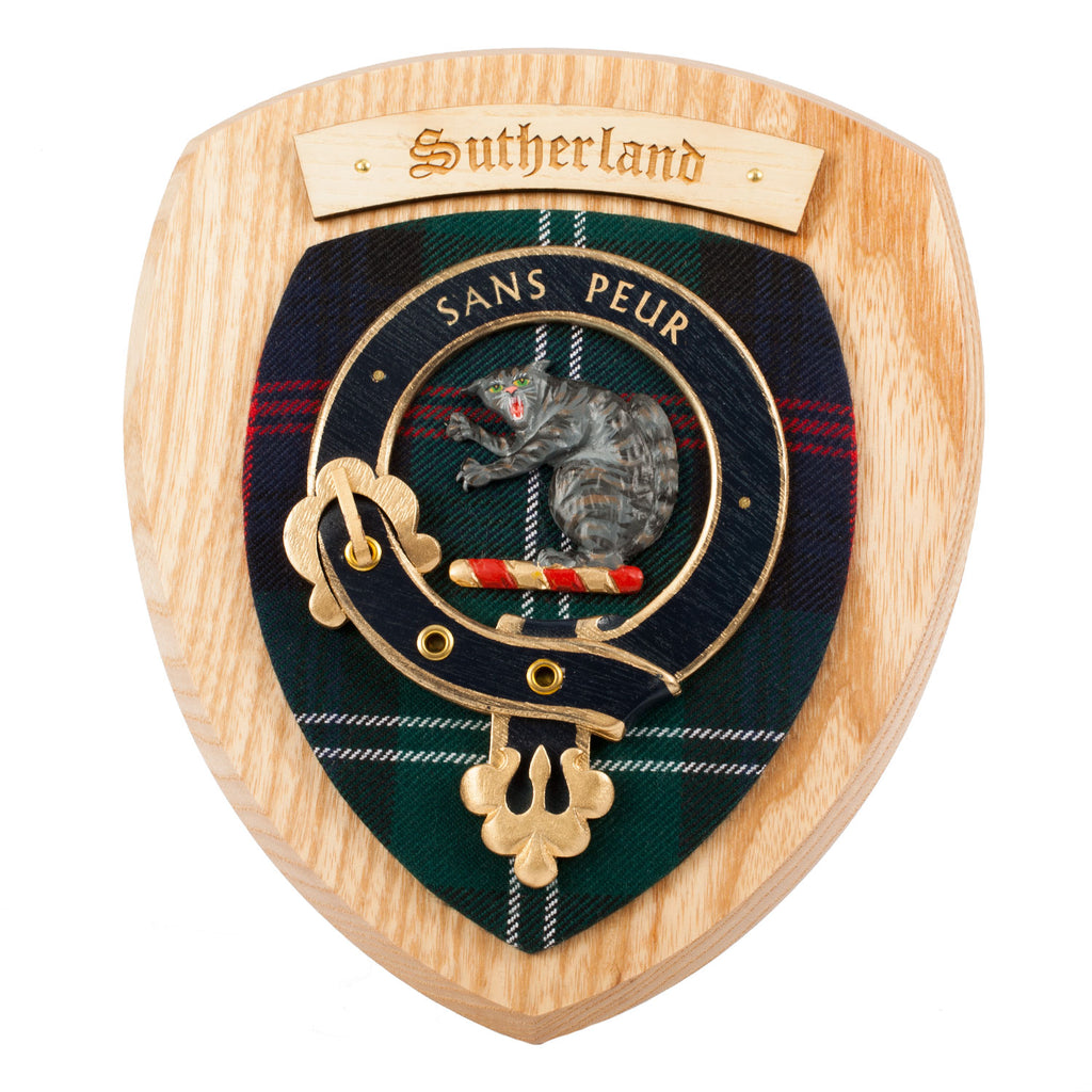 Clan Wall Plaque Sutherland