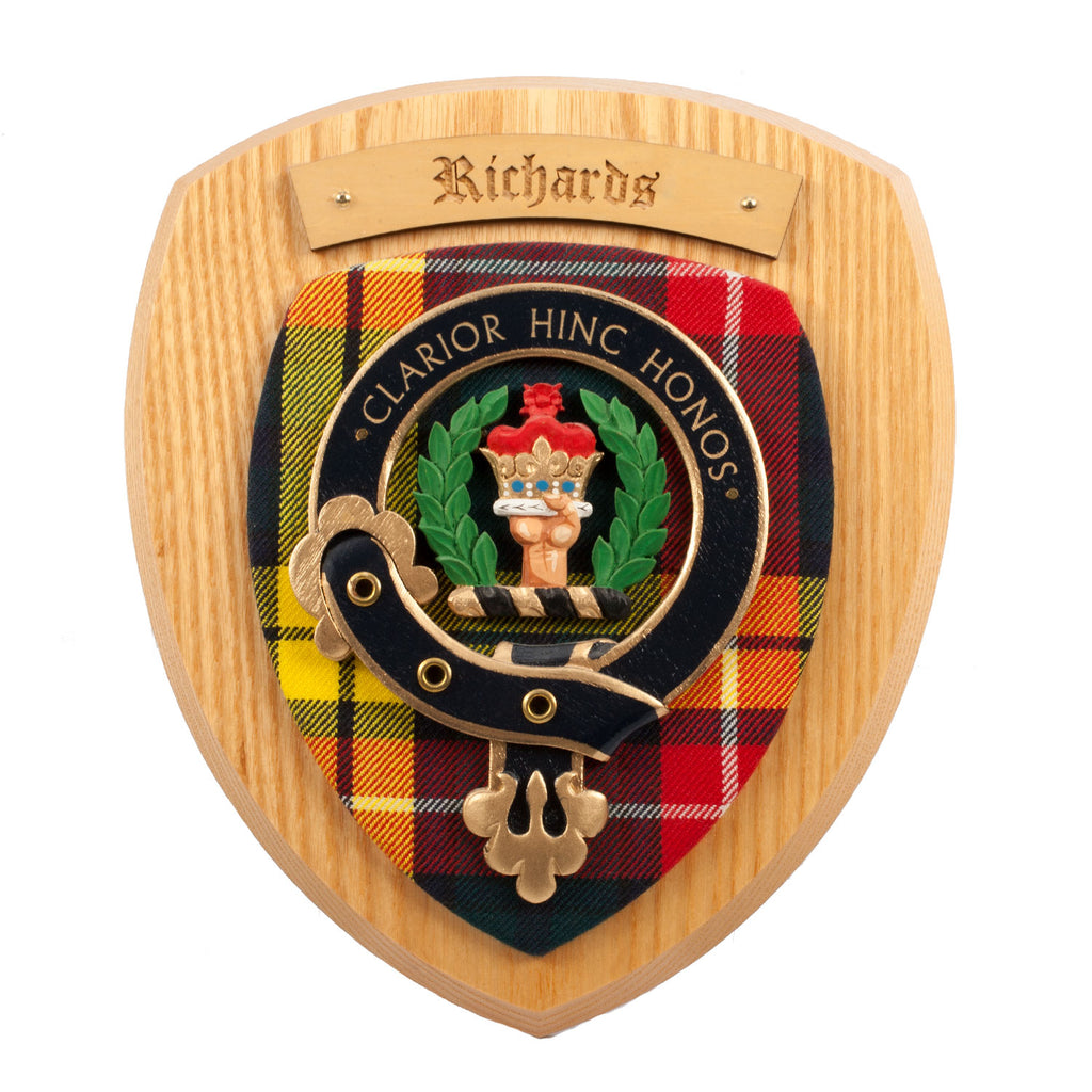 Clan Wall Plaque Richards