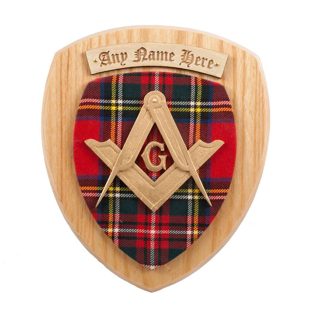 Clan Wall Plaque Masonic