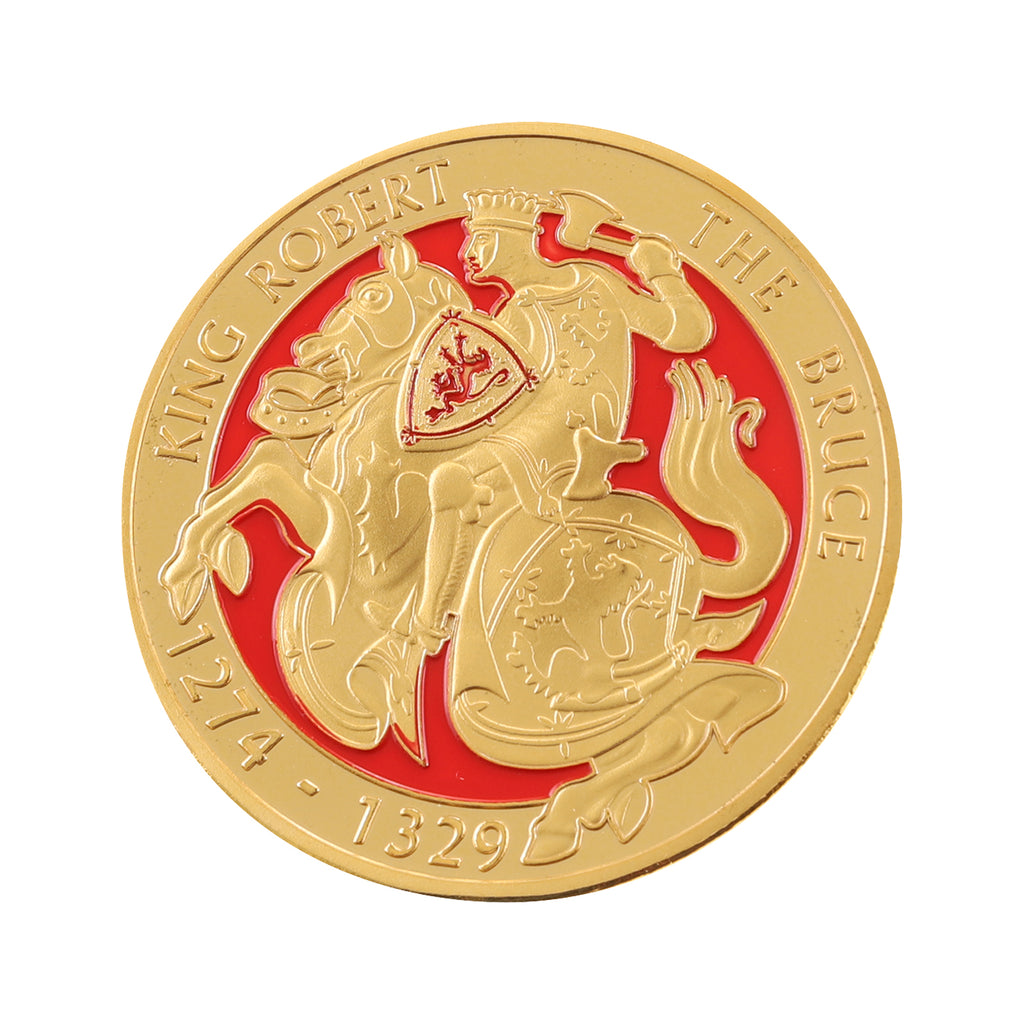 Coin Magnet Scotland King The Bruce Horse
