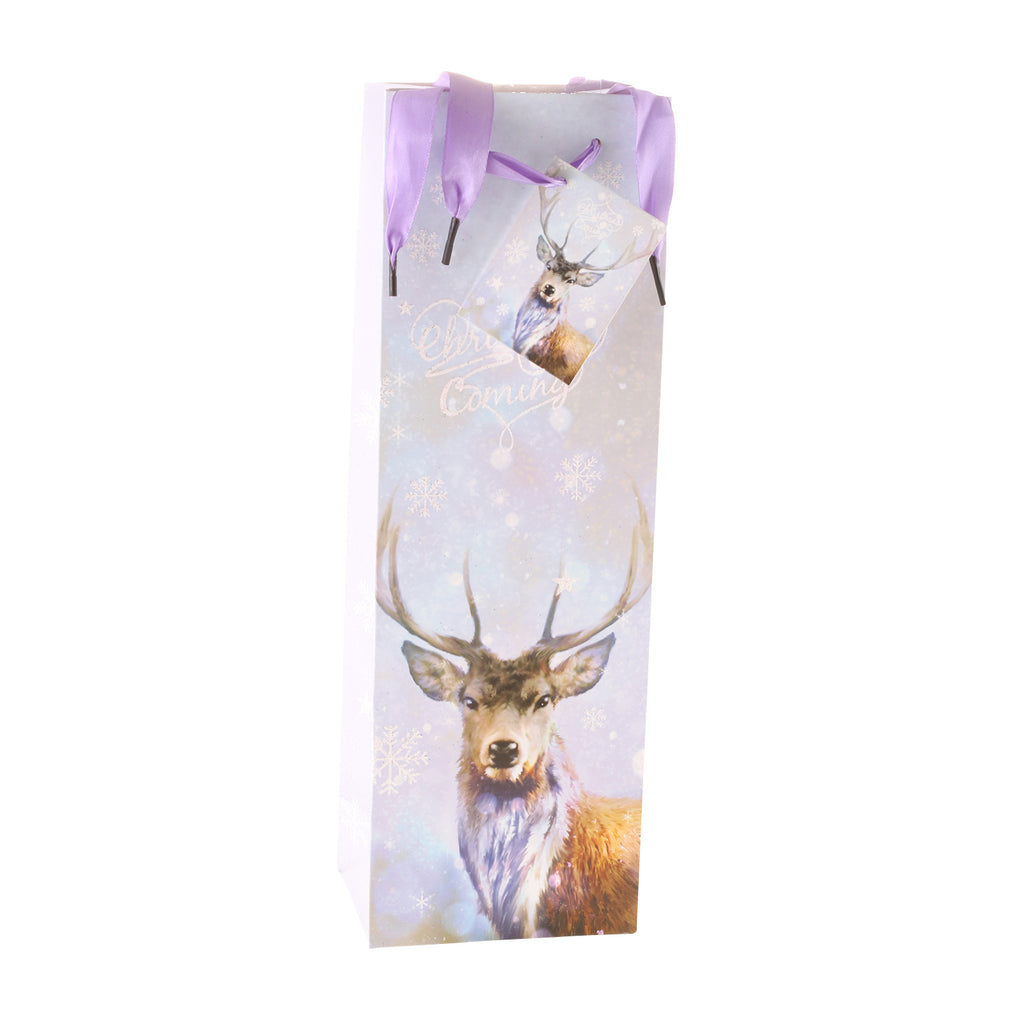 Gift Bag - Purple Stag