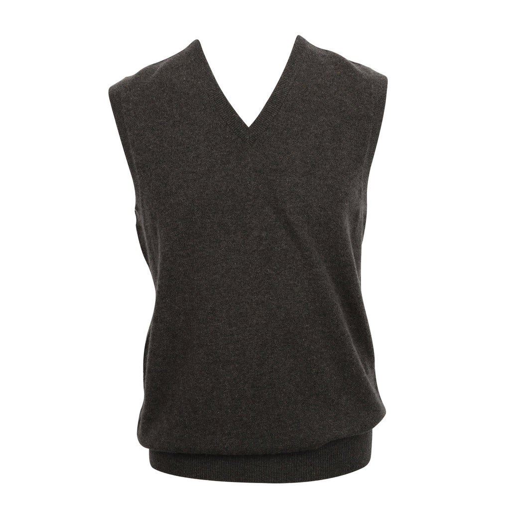 Men's Dunedin Cashmere V Neck Slipover  Ptarmigan