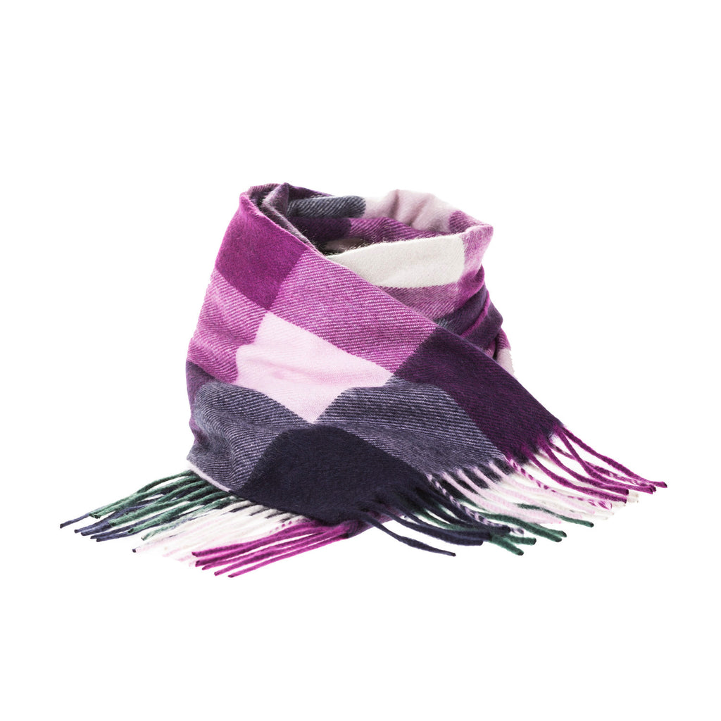 100% Cashmere Woven Scarf Dalton Heather