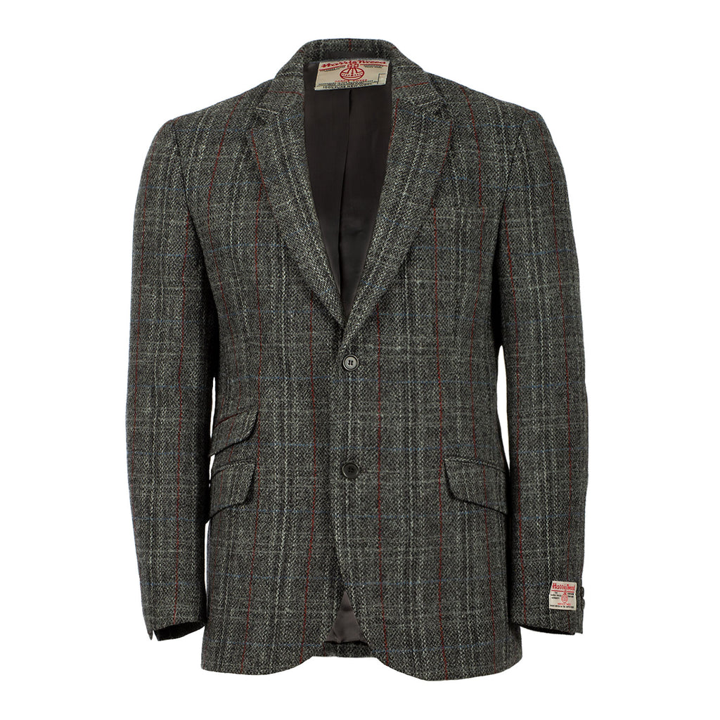 Men's Harris Tweed Harris Jacket  Grey Check