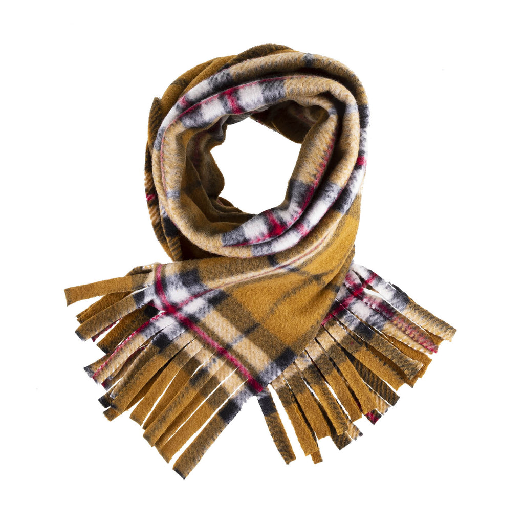 Tartan Soft Touch Scarf Thomson Camel
