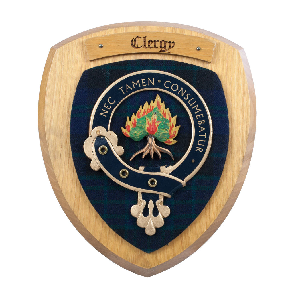 Clan Wall Plaque Clergy