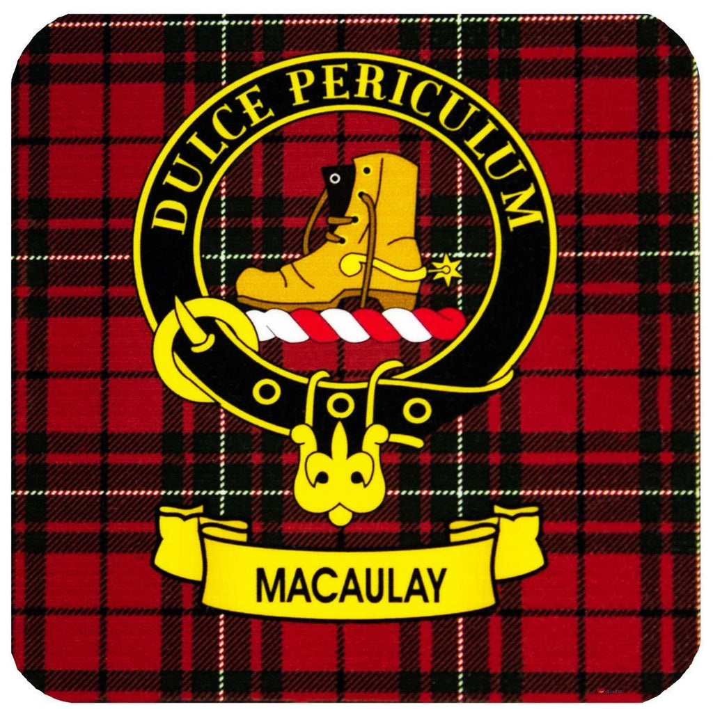 Kc Clan Square Cork Coaster Macaulay