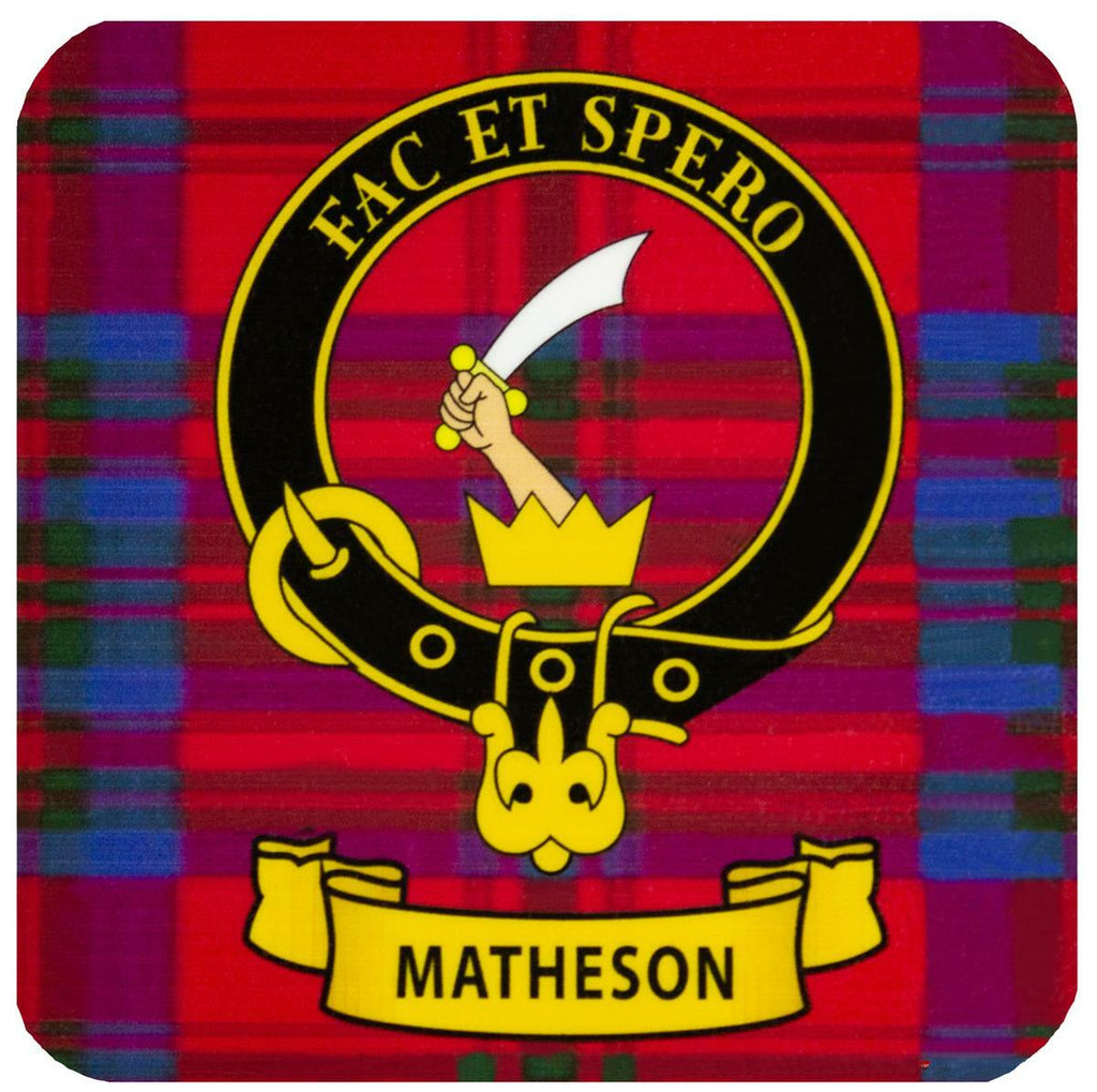Kc Clan Square Cork Coaster Matheson