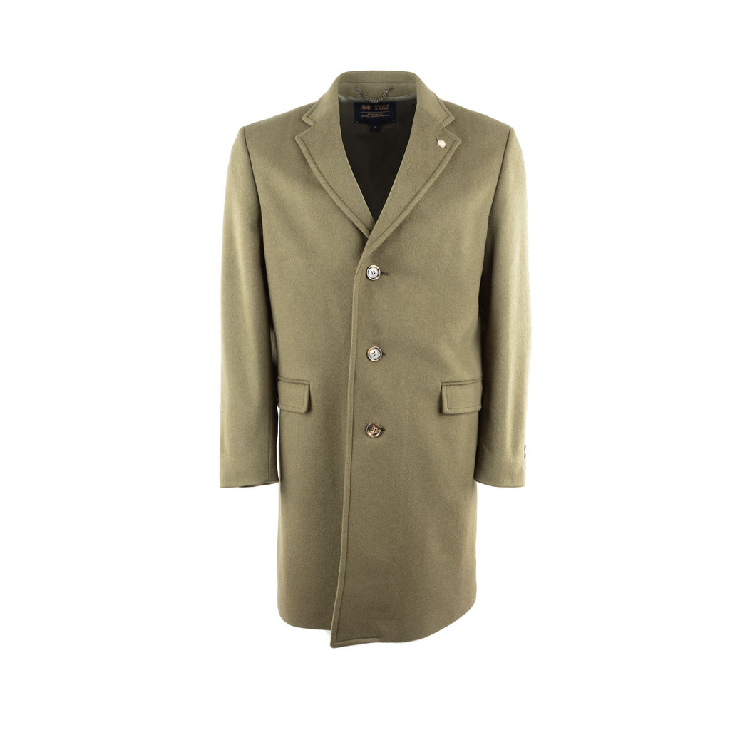 Gents Single Breast Olive
