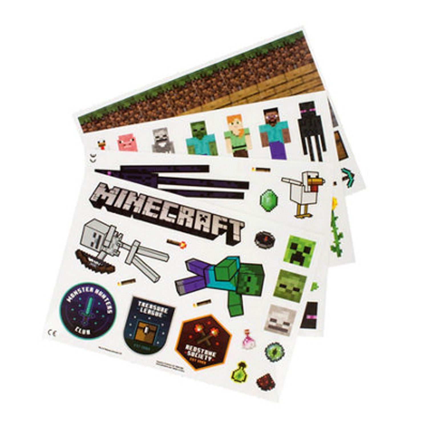 Minecraft Gadget Decals | The Scotland Shop