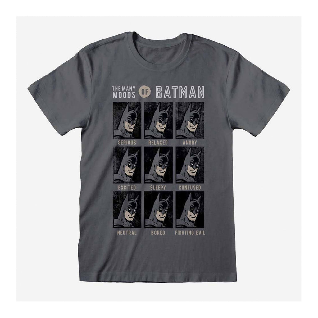 Moods Of Batman Adult T-Shirt