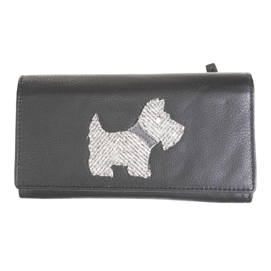 Flap Over Multi Coloured Dog Grey