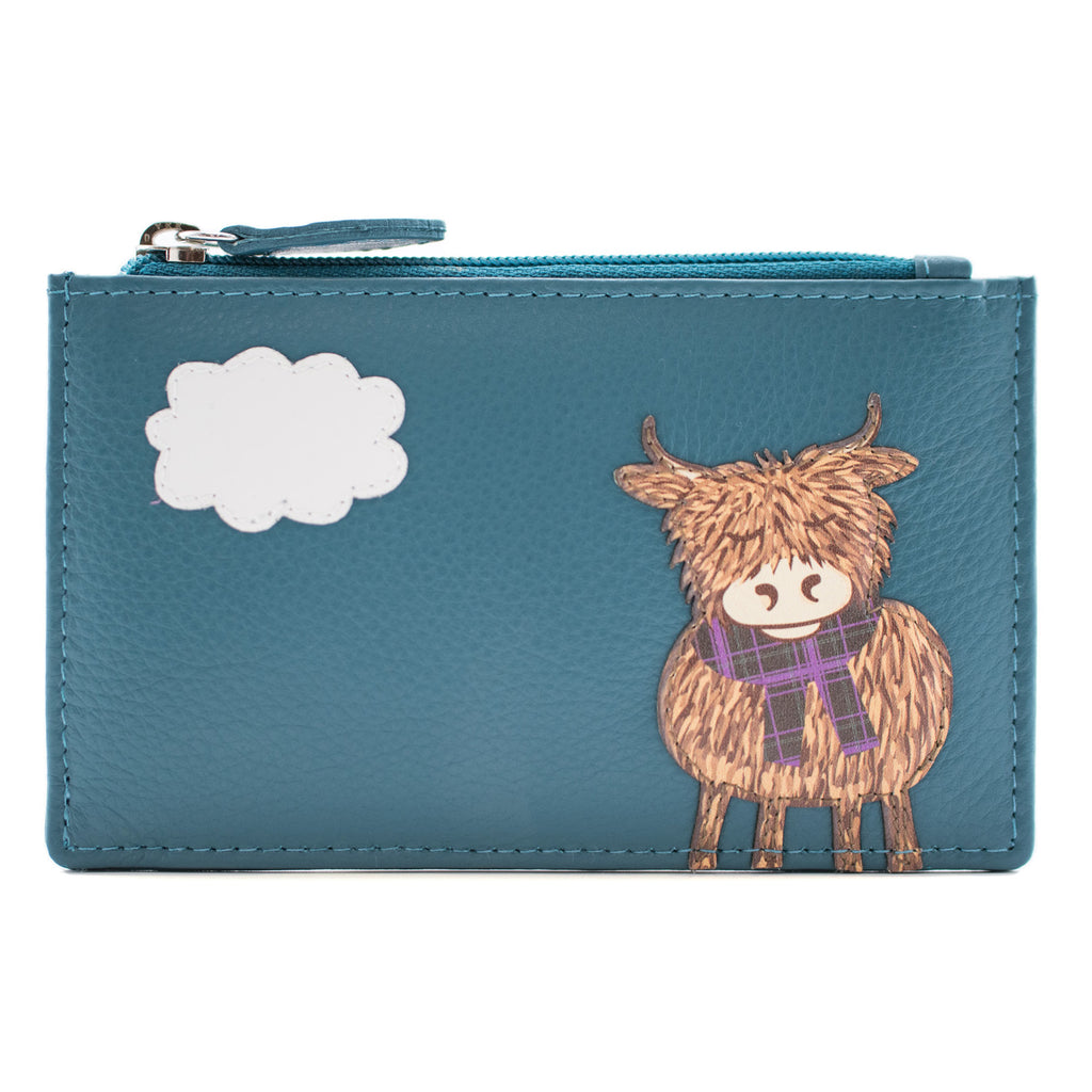 Bella Card And Coin Purse Teal