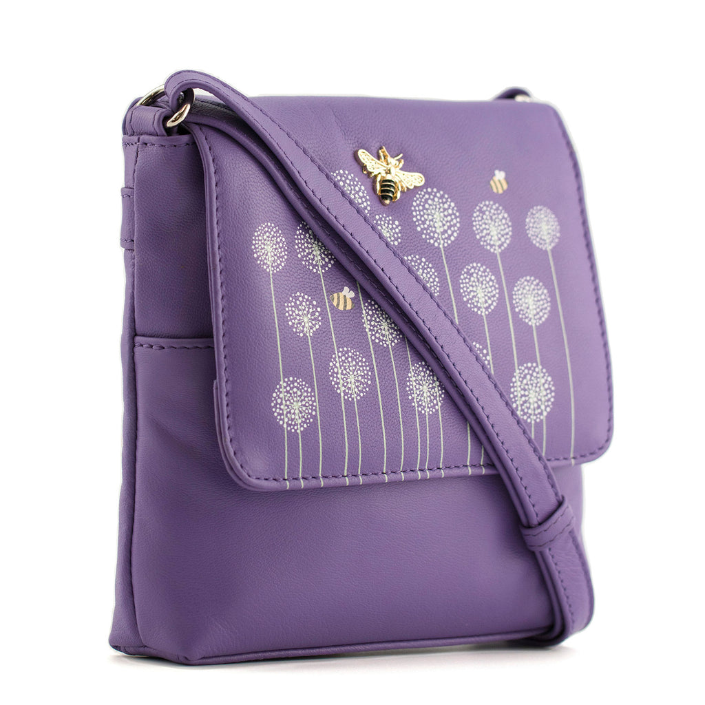 Moonflower Cross Body Bag Purple