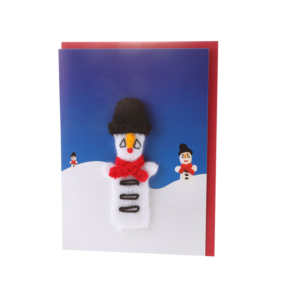 Reindeer Scene Puppet Greeting Cards